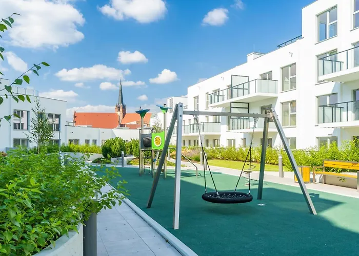 Lägenhet Nad Odra Gold Szczecin